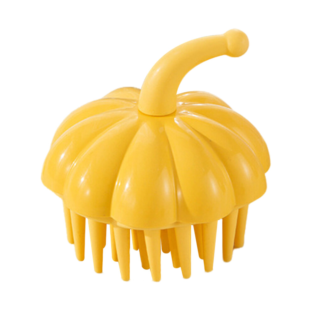 Dachuang Beauty Yellow (, Opp Bag) Pumpkin Scalp Massager For Hair Growth & Relax