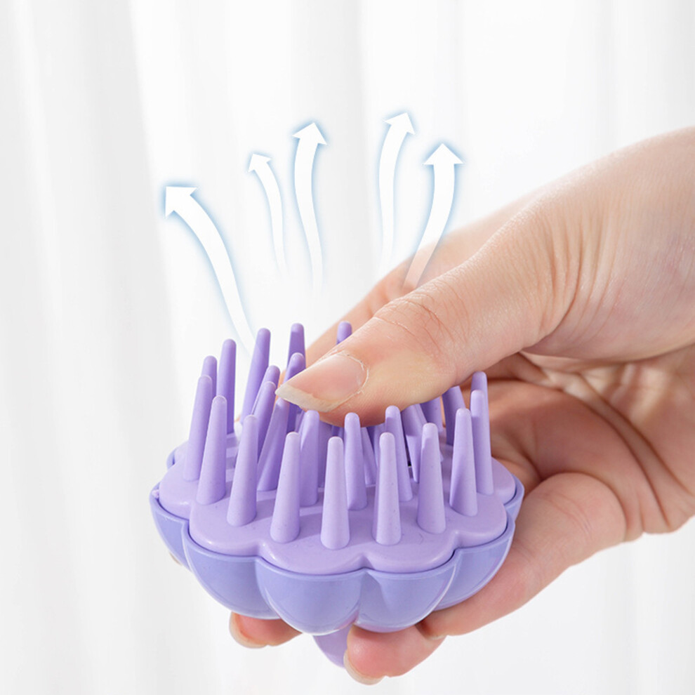 Dachuang Beauty Purple (, Opp Bag) Pumpkin Scalp Massager For Hair Growth & Relax
