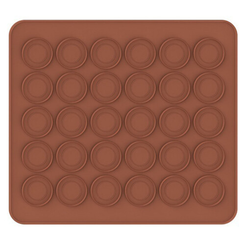 (29*26) 48-Cavity Silicone Macaron Baking Mat 2