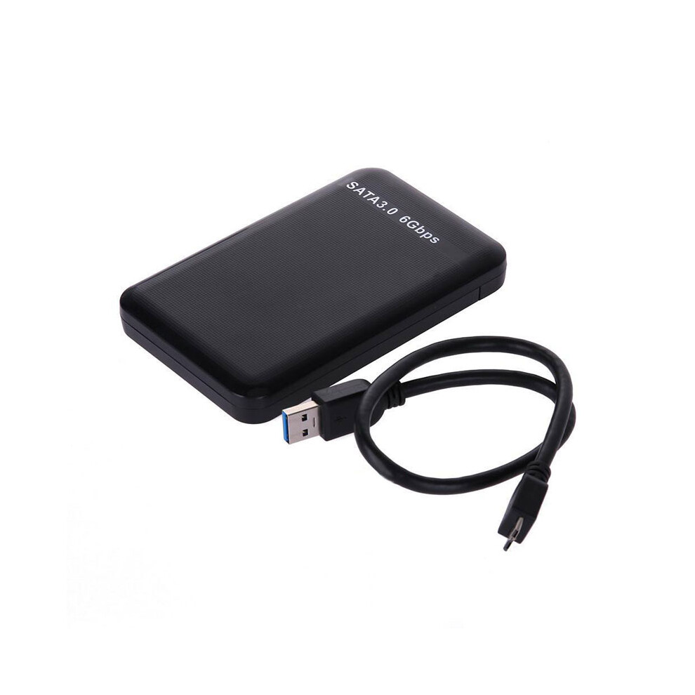 (Black) 2.5\" Usb 3.0 Hdd Enclosure 3Tb 6Gbps Black 6424024477183