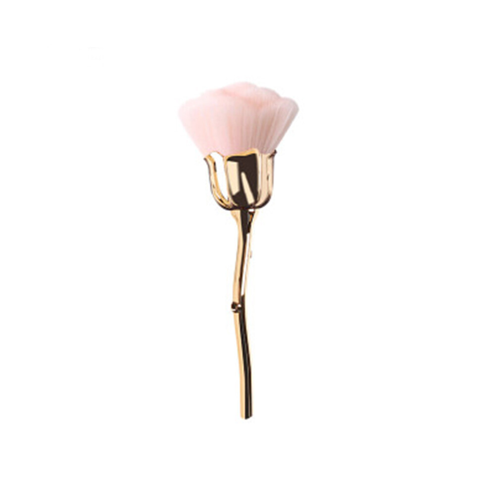 Dachuang Beauty Pink/Cream () Pro Blush Brush For Liquid & Makeup