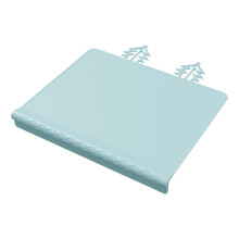 (Sky Blue) Foldable Silicone Baby Feeding Mat - Non-Slip, Food Safe