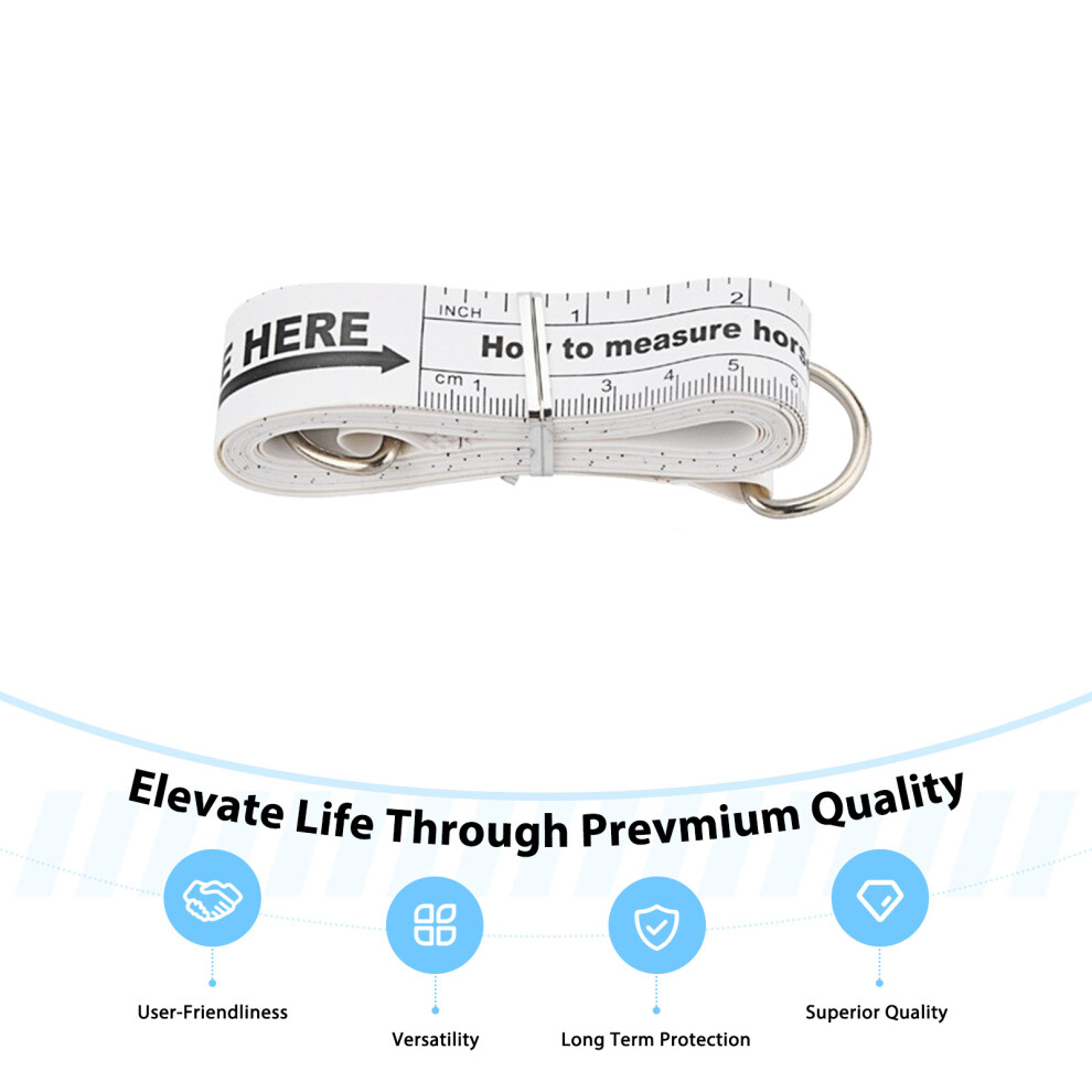 Horse Weight & Height Tape Measure - 50\" Portable 6424024477688