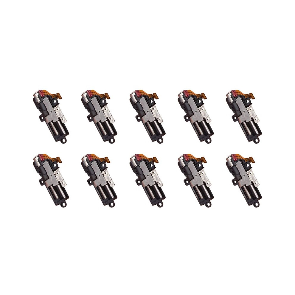 10 Pcs Precision Planetary Gear Stepper Motor Micro 2-Phase 4-Wire Stepping Motor Linear Metal Screw Slider A 6034215267822