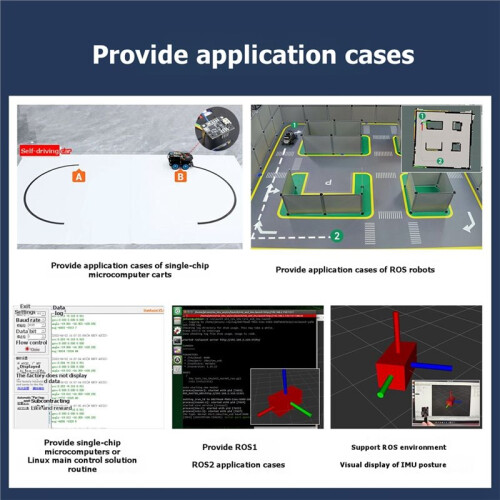 IMU High-Precision Attitude Sensor Module 10-Axis AHRS Attitude Calculation Support for ROS Robot, Drone, , STM32 1