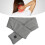 USB Electric Heating Scarf 3 Temperature Adjustable Washable Grey Neck Wrap 13