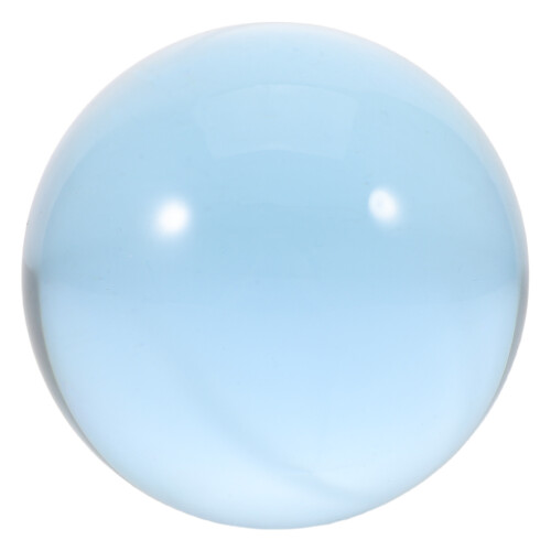 Blue Resin Ball for Juggling Lightweight Tool