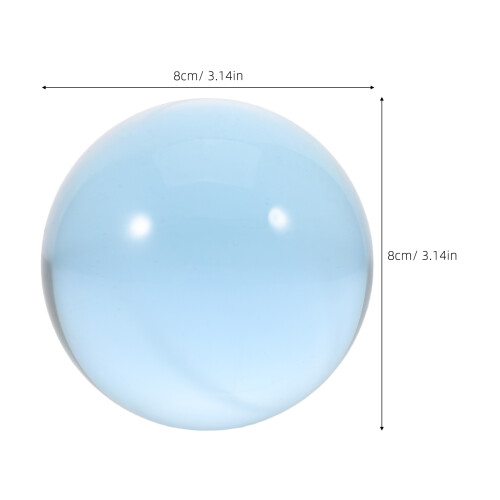 Blue Resin Ball for Juggling Lightweight Tool 1