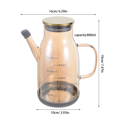 1Huileuse Verre Pour Assaisonnement Cuisine Usage 2