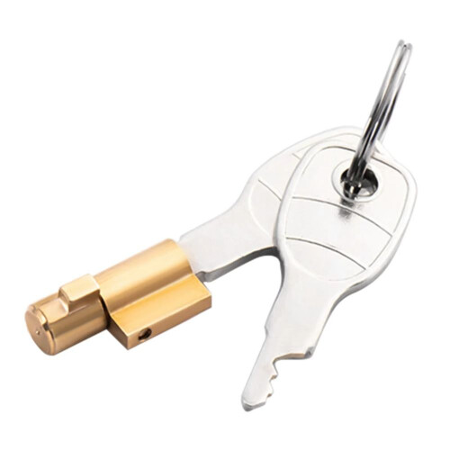 Security Copper Security Lock with 2 Keys Heavy Duty Anti-Theft Lock Lock Cylinder Trailers 1
