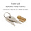 Security Copper Security Lock with 2 Keys Heavy Duty Anti-Theft Lock Lock Cylinder Trailers 5