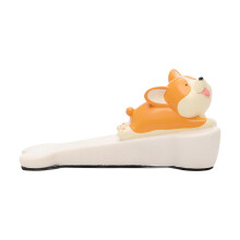 (Dog Door Stop) PVC Cute Animal Door Stopper - Non-Slip, Child-Safe