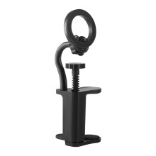 Magnetic Cell Phone Stand Clamp Adjustable Phone Mount for 6-8.8cm Thick Guitars/Ukulele for Digital Sheet Music