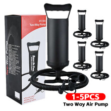 Two Way Air Pump Fast Inflation Inflatable Hand Pump Two-Way Handheld Inflatable Air Pump for Swimming Pools Mattresses