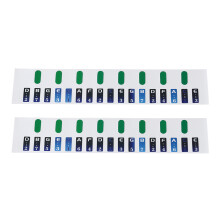 2x Kalimba Scale Sticker Thumb Piano Key Note Stickers Percussion Musical Parts