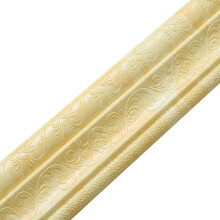 (Yellow, B) 3D Skirting Line, Mildew-Proof & Easy Clean