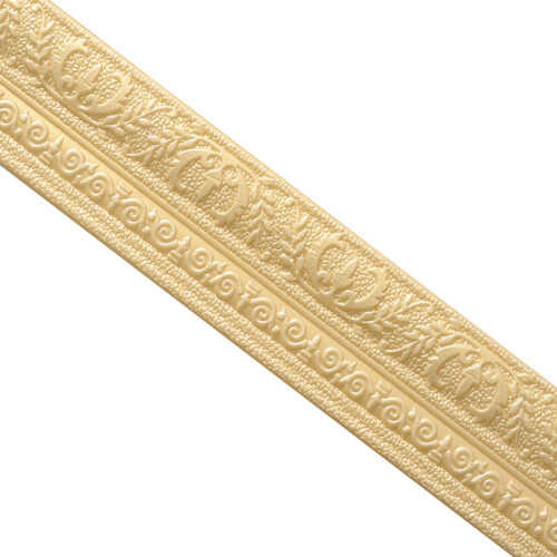 (Gold, A) 3D Skirting Line, Mildew-Proof & Easy Clean