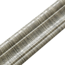 (Flax Gray, B) 3D Skirting Line, Mildew-Proof & Easy Clean