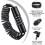 Portable Mini Retractable 4 Digit Coded Combination Helmet Lock for Motorcycle Bicycle Stroller Scooter Steel Passcode Lock 2