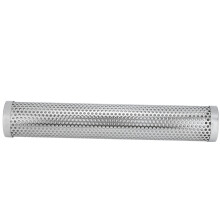 Portable 12in Stainless Steel BBQ Smoker Tube - Round & Hex, 208g