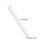 4Sets Durable White Plastic Baby Gate Replacement Parts for Car Use 2
