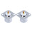 2X UHF Female SO239 Panel Chassis Mount Flange Deck Mount Solder Cup RF Connector 1
