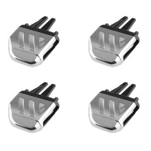 4 STücKE Vorder AC Luft Auslass Auslass Register Clips Reparatur Sätze für  Freelander 2 Auto Zubehör