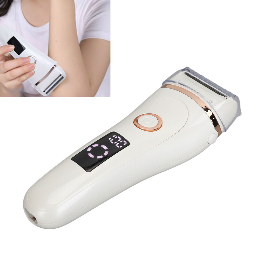 Unisex Electric Bikini Trimmer Waterproof Epilator, 600Mah Lithium Battery