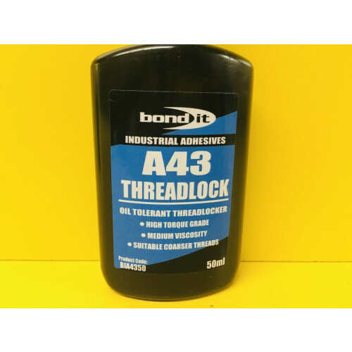 A43 Thread Lock Studlock Loctite Sealant Adhesive High Strength Thread Glue 50ml 2