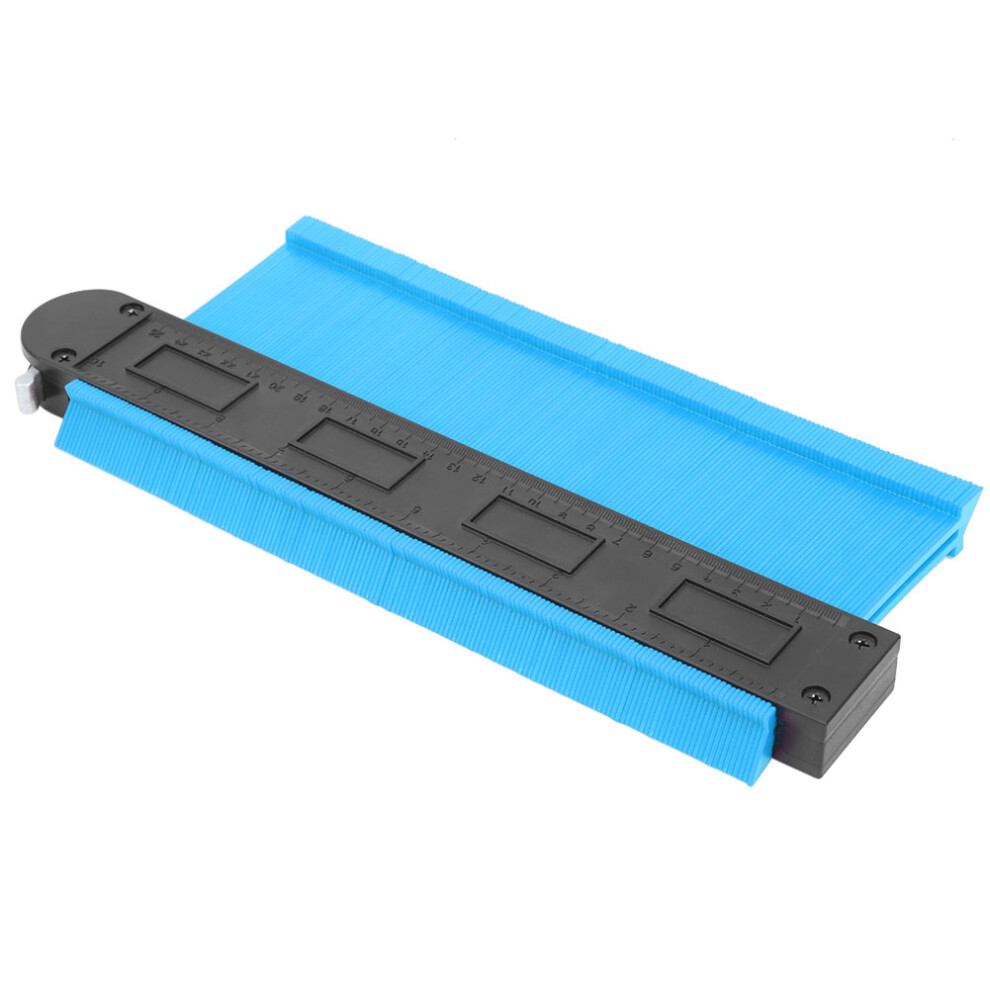 Gauge Contour Ruler For Irregular Shapes, 10In Blue, Abs Material 5091388020907