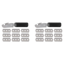2X Vinyl Back Paper Slitter Cutter Manual Knife for Car Tinting and Backing Paper with 20 Extra Blade