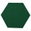 10Pcs/Set Hexagon  Board Hexagonal  Wall Sticker Multifunction 3D Decorative Home Message Board Green Series 6