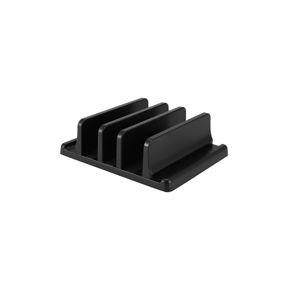 Vaydeer Laptop Stand Vertical Computer Stand Vertical Desktop Stand Space-Saving Desktop Storage Rack Desktop Stand (3 Slots) 4713058937650