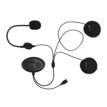 Motorcycle Bluetooth Headset 5.0, 450mAh, Waterproof, Big Button