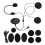 Motorcycle Bluetooth Headset 5.0, 450mAh, Waterproof, Big Button 2