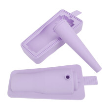 Integrierter Silikon-Eiswürfelmacher 430 ml lila