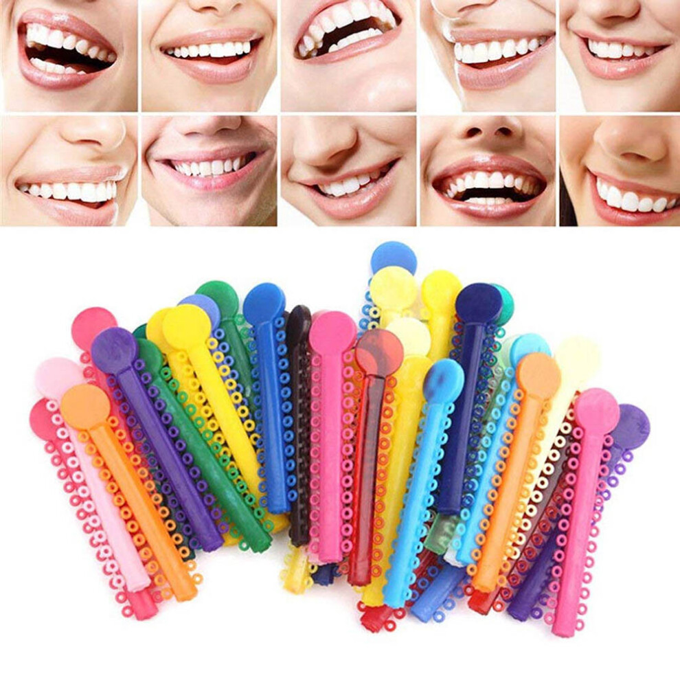 Reach-Tools 10Pcs Dental Elastic Bands For Teeth