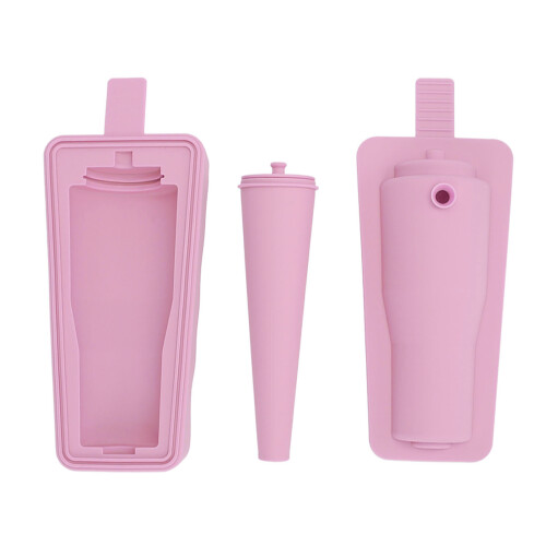 Pink Silicone Ice Cube Molding - 430ml Multi-Functional Whiskey & Cocktail Maker 2