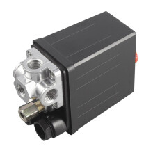 Schwerlast-Luftkompressorschalter 90-120 PSI Metall, 240 V, 4 Anschlüsse