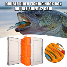 (Orange) Fishing Bait Storage Box - Large Detachable Case