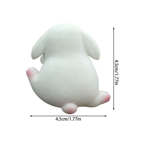 (Bunny) Mini Waterproof Animal Decor for Screen & Car 1