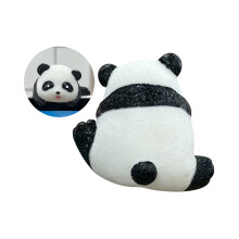 (Panda) Mini Waterproof Animal Decor for Screen & Car