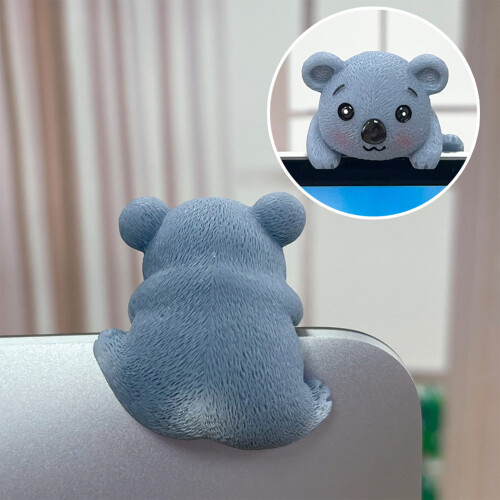 (Koala) Mini Waterproof Animal Decor for Screen & Car 2
