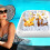 (60*60cm) Large Inflatable Drink Float Tray for Beach 2
