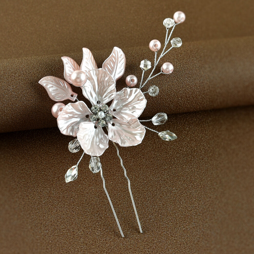 Dachuang Beauty (3) Pearl U-Shape Hairpin For Wedding & Party