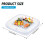 (60*60cm) Large Inflatable Drink Float Tray for Beach 10