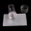 Nail Stamping Kit w/ Lid & Scraper (2pc) 8
