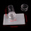 Nail Stamping Kit w/ Lid & Scraper (2pc) 12