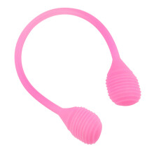 1Pc Pink Yoga Exercise Band Durable Silicone Endurance Fitness Tool