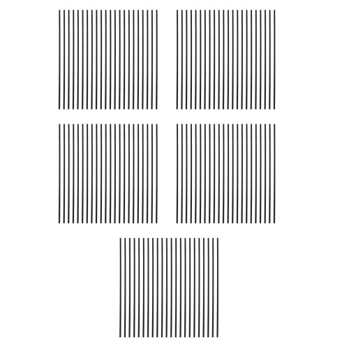500Pcs Black Fiber Diffuser Sticks for Oil Diffuser Aroma
